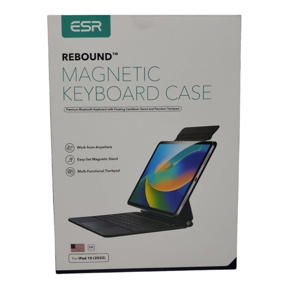 ESR Rebound Magnetic Keyboard Case Compatible with iPad 10 (2022) - Picture 1 of 10